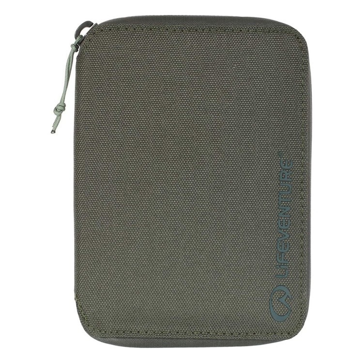 Lifeventure кошелек Recycled RFID Mini Travel Wallet olive 68763