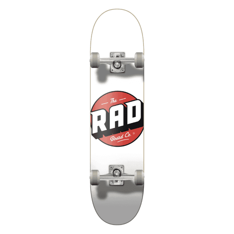 RAD Скейтборд Logo Progressive Complete Skateboard 8" - White FRD.037564