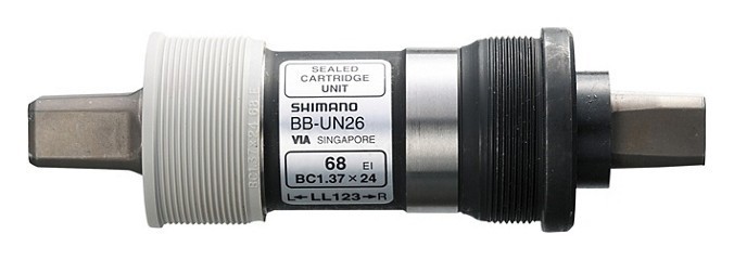 Каретка для велосипеда Shimano BB-UN26 68/122,5мм Black (ABBUN26B22B) RCH_19962
