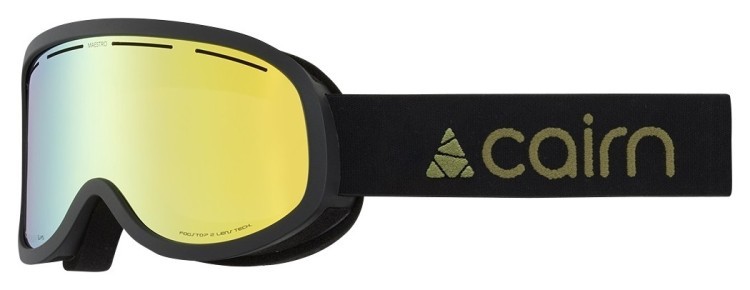 Cairn маска Maestro CLX3 mat black-gold 0581531-8202