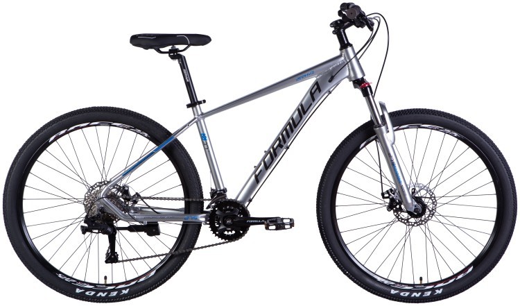 Велосипед AL 27,5" Formula ZEPHYR 3.0 DD CS рама-17" серебристый 2025 OPS-FR-27,5-003