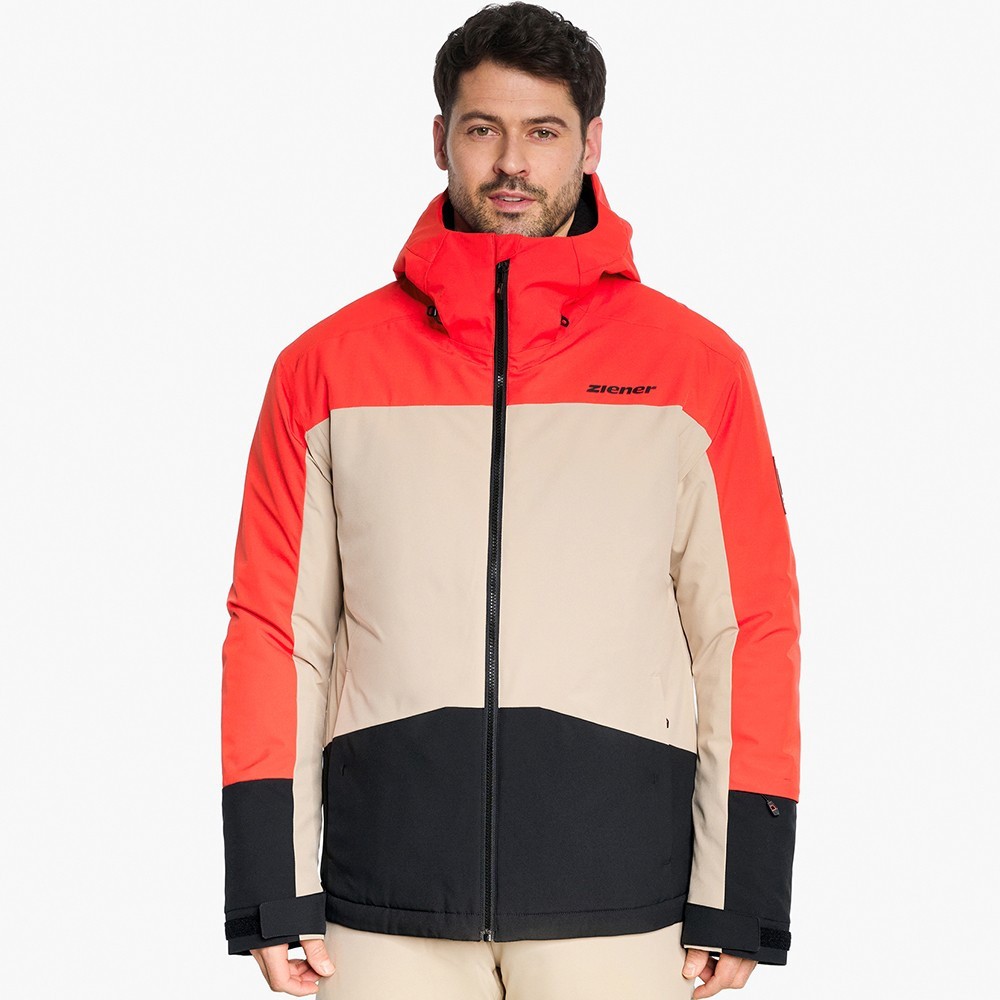 Ziener лижна куртка Taraino 2026 red 48 131025-888-48