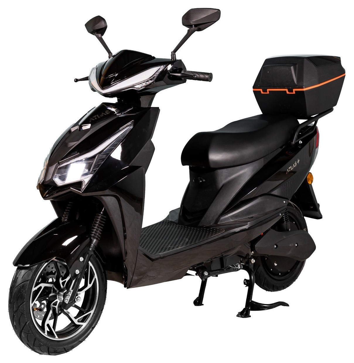 Электроскутер ATLAS Spider 2 Box 2000W Lithium Black TOK_4019