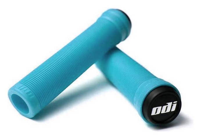 Грипсы ODI Soft Longneck BMX 135 mm Single Ply Aqua (голубые) OBOD_F01SLAQ