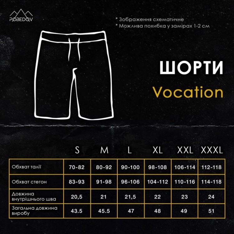 Пляжні шорти чоловічі Pobedov Vocation Navy POB_00000004466