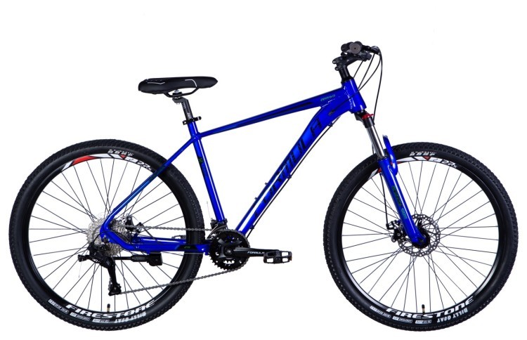 Велосипед AL 27.5" Formula ZEPHYR 3.0 DD CS рама-19" синий 2024 OPS-FR-27.5-227