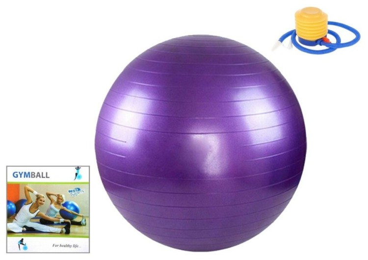 Фітбол 85 см (Bavar Sport) (фіолетовий) BVR_153280