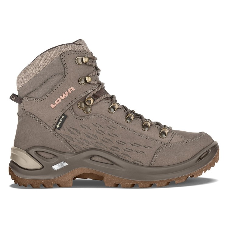 LOWA ботинки Renegade Warm GTX MID W stone-bronze 37.0 420970-9544-37.5