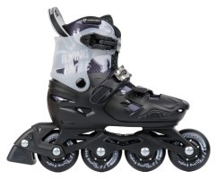 Дитячі розсувні ролики Flying Eagle S3 чорні