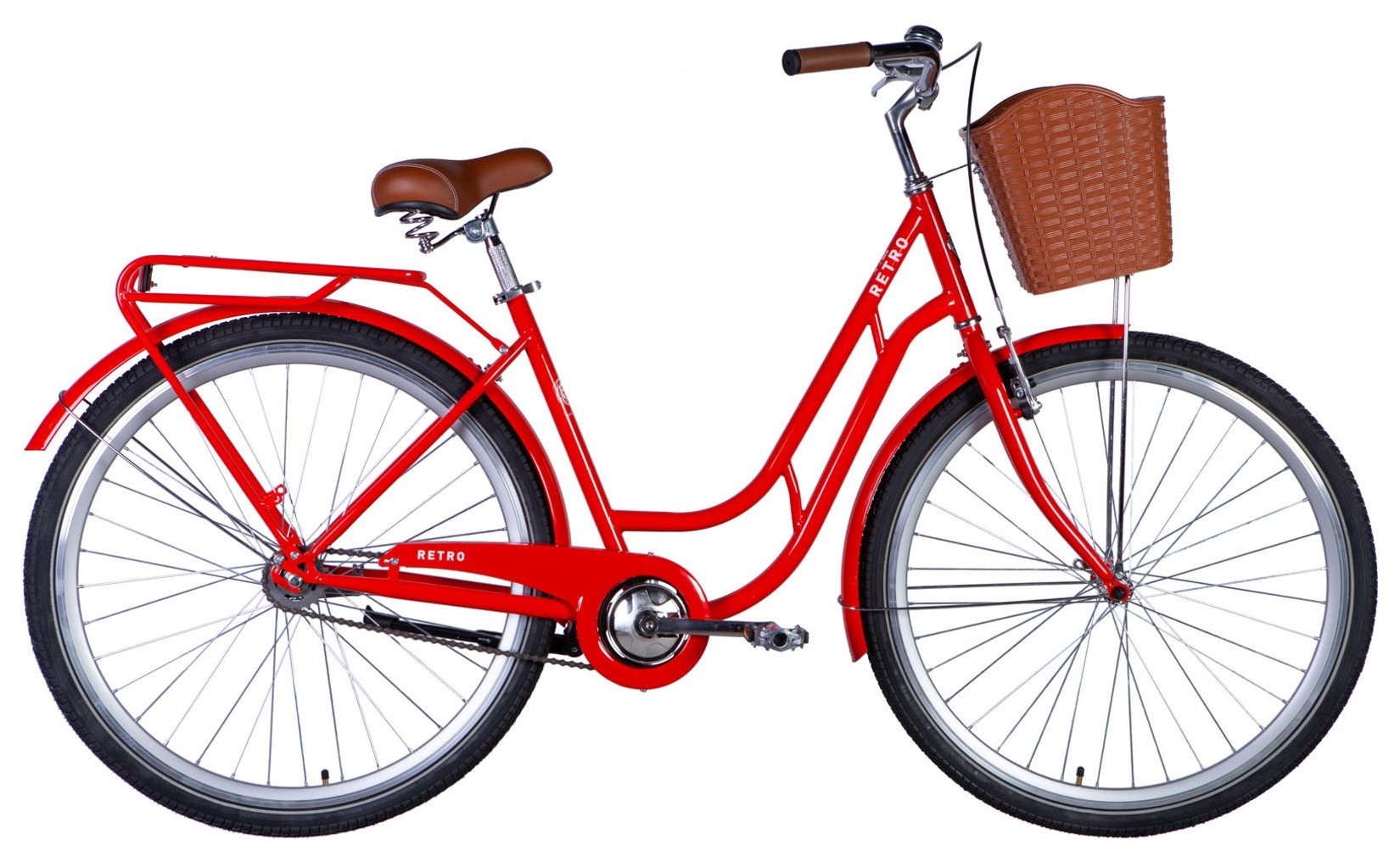 Велосипед ST 28" Dorozhnik RETRO Velosteel рама-19" оранжевый 2026 OPS-D-28-548