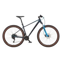 Велосипед KTM CHICAGO 291 29 " рама XL / 53, сірий (чорно-блакитний), 2022