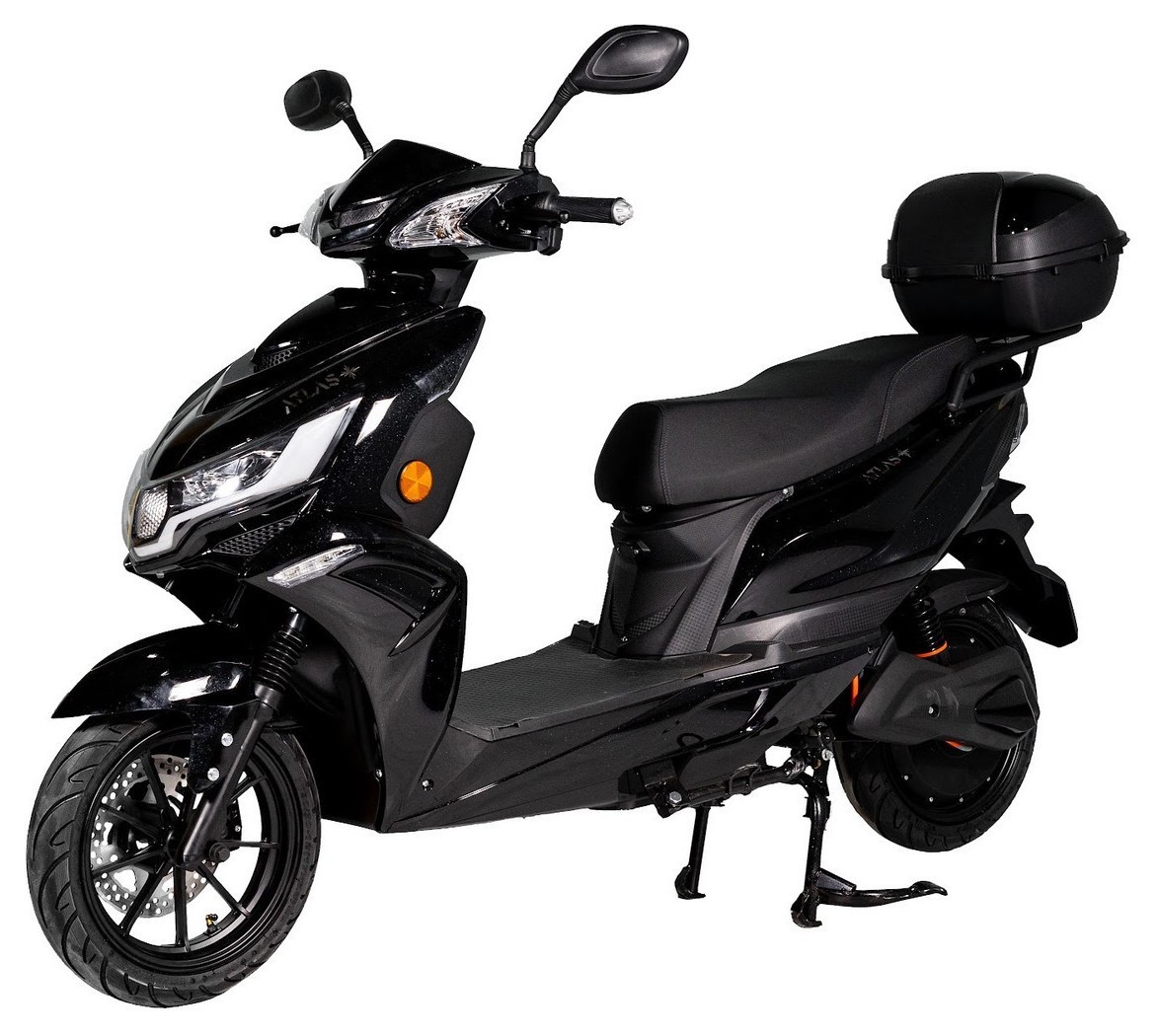 Электроскутер ATLAS Eagle Box 2000W Lithium Black TOK_4023