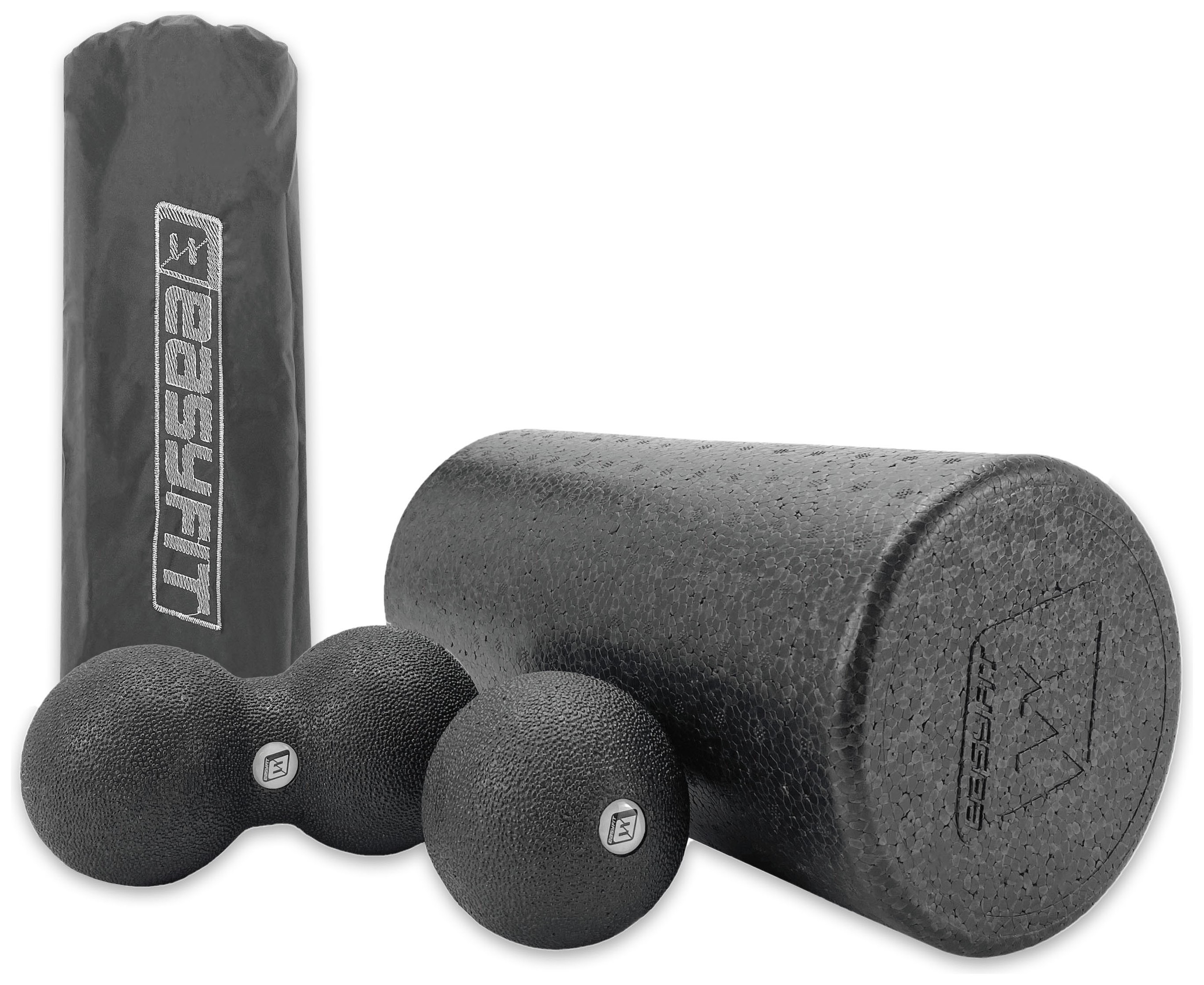 Набір для масажу EasyFit MioSet-L (2 м'ячика+ролик) EFIT_EF-2005-L