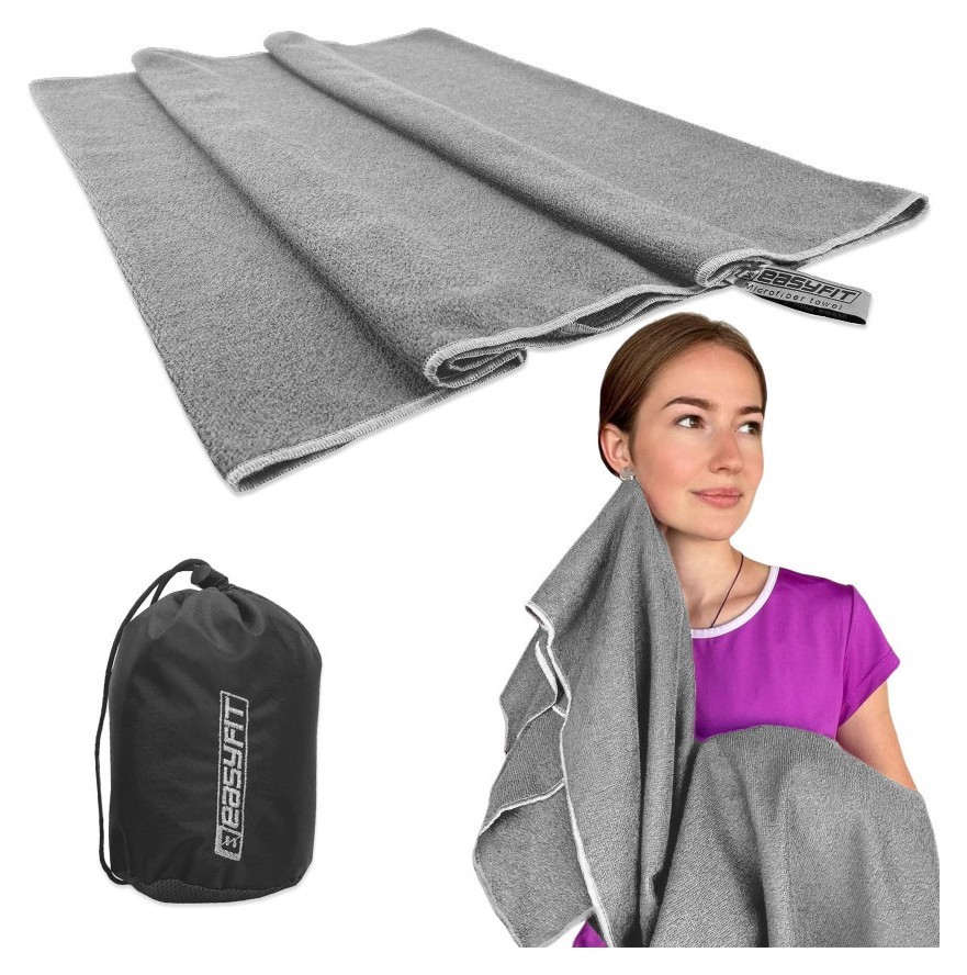 Рушник із мікрофібри 140х60 см EasyFit SilverWing в сумочці EFIT_EF-8502-3