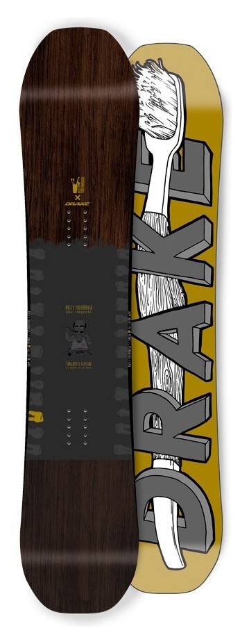 Сноуборд Drake BATTLE RUSTY WIDE 155 Black/Khaki/Grey (76221038) RCH_20273
