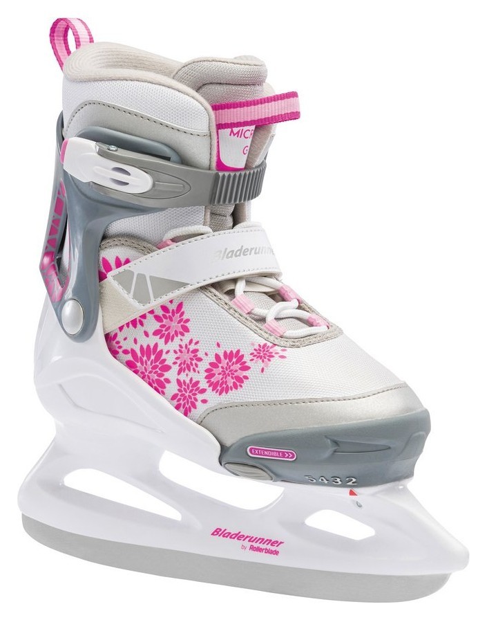 Льодові коньки дитячі розсувні Bladerunner MICRO ICE G 32-37 (2.0US) White/pink (0G122900) RCH_12336