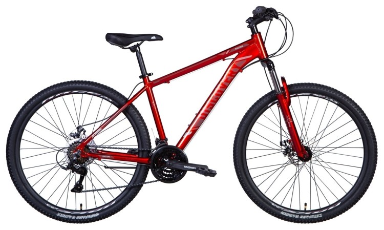 Велосипед 27.5" Discovery BASTION 2024 (красный) OPS-DIS-27.5-061