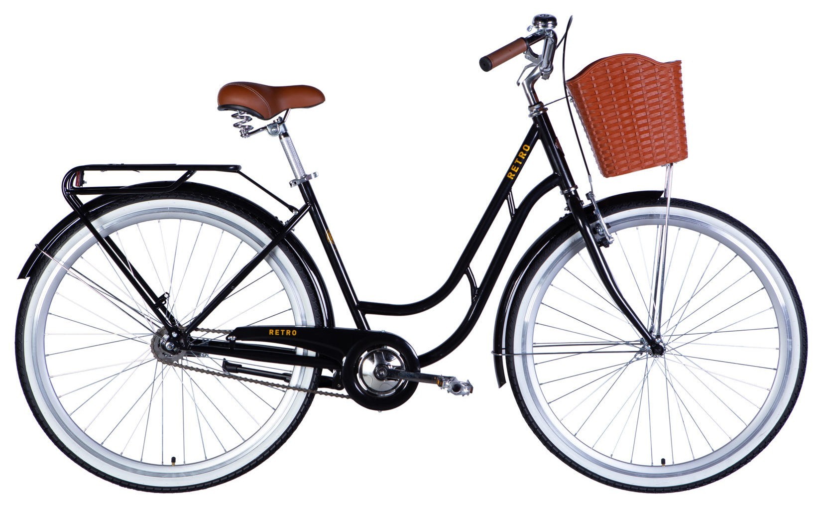 Велосипед ST 28" Dorozhnik RETRO Velosteel рама-19" чорний 2026 OPS-D-28-549