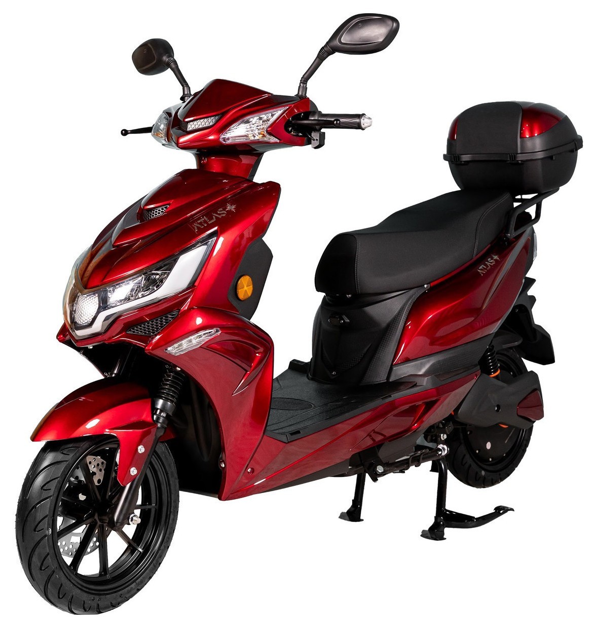 Электроскутер ATLAS Eagle Box 2000W Lithium Red TOK_4024