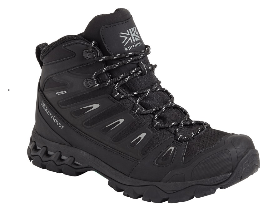 Ботинки трекинговые мужские Karrimor PUMA MID WEATHERTITE M 45 (11.0UK) Black (K1018-BLK) RCH_11584