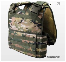 Плитоноска Pantsyr-2 (тактичний військовий жилет, бронежилет MOLLE) Multicam Original (Classic)