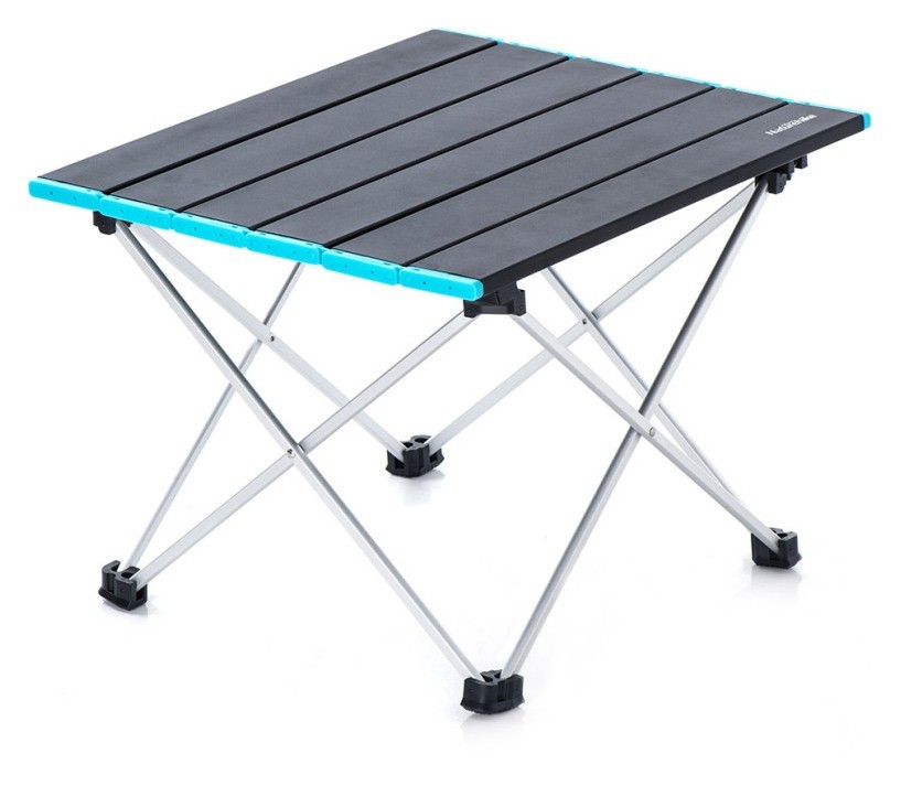 Стіл розкладний Naturehike NH19Z008-Z, алюміній, Розмір S, сірий FNR_6927595737293