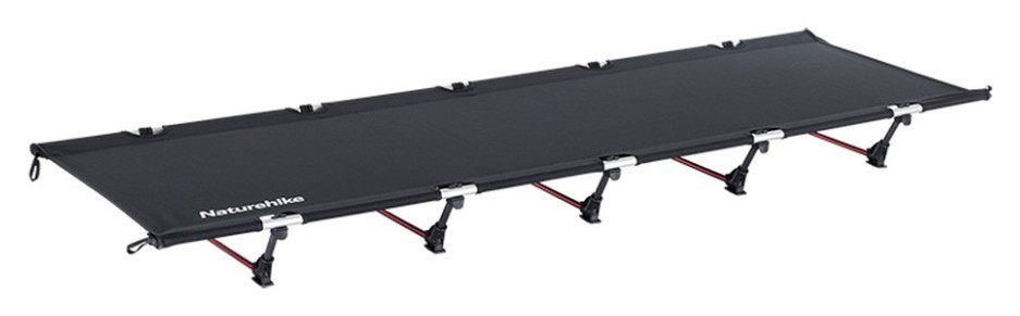 Ліжко складане Naturehike XJC05 NH20JJ001, Поліестер Oxford / алюміній, чорний FNR_6927595768822