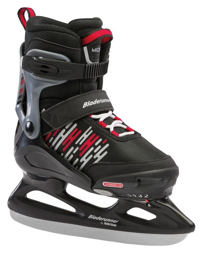 Льодові коньки дитячі розсувні Bladerunner MICRO ICE 32-37 (2.0US) Black/white (0G122800) RCH_12327