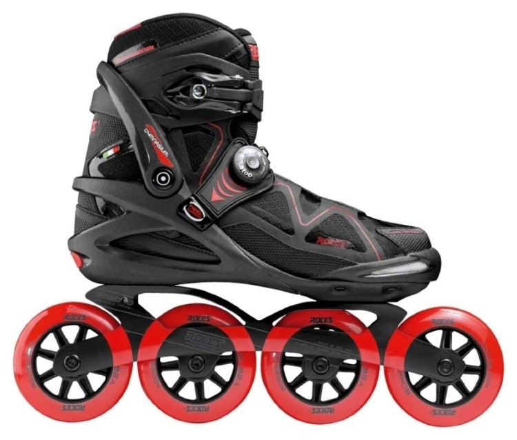 Роликові ковзани Roces GYMNASIUM 2.0 /чорно-червоний/ 41 400836/41 (BLACK-RED)