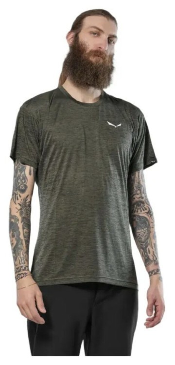 Футболка Salewa Puez Melange Dry GRG_013.012.1665