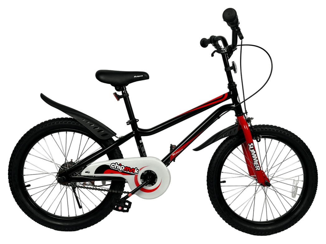 Велосипед детский RoyalBaby Chipmunk MK 20", OFFICIAL UA, черный CM20-1-black
