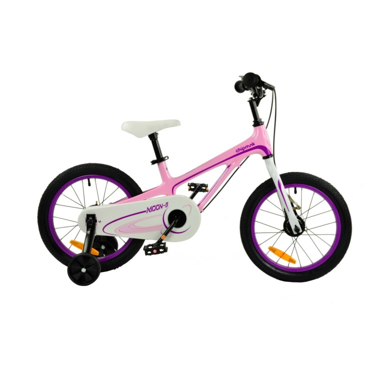 Велосипед RoyalBaby Chipmunk MOON 18", магній, OFFICIAL UA, рожевий CM18-5-PNK