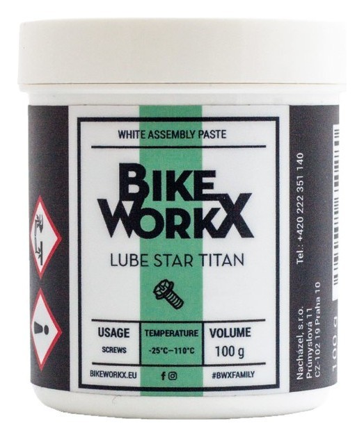 Мастило для різбових поєднань BikeWorkx Lube Star Titan банка 100 г OBOD_TITAN/100