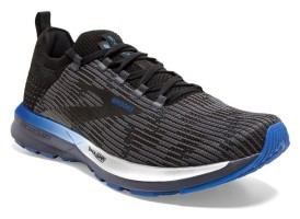 Кроссовки мужские Brooks RICOCHET 2 M 44 (10.0US) Black/grey/blue (1103151D053)