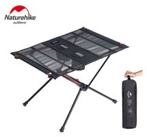 Розкладний стіл полегшений Naturehike NH19Z027-Z, сітка/ алюміній, чорний