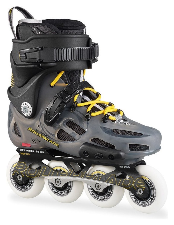 Роликові коньки для дорослих Rollerblade TWISTER PRO 38 (6US) 240мм Anthracite/yellow (07505000 138) O RCH_18653