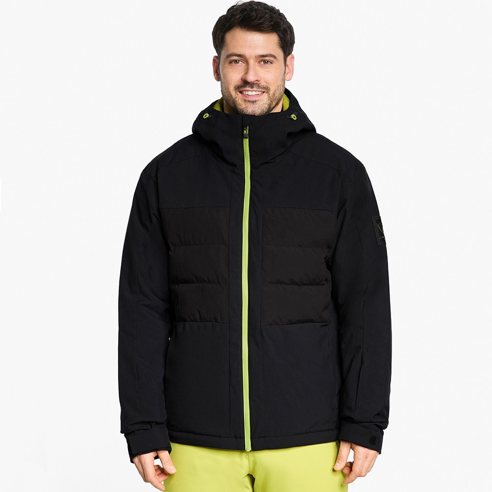 Ziener куртка лижна Tarlo 2026 black-electric grass 48 131000-12262-48