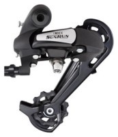 Перемикач задн. 7-9 max-32T під болт SUNRUN RD-HG-26A чорний довга лапка