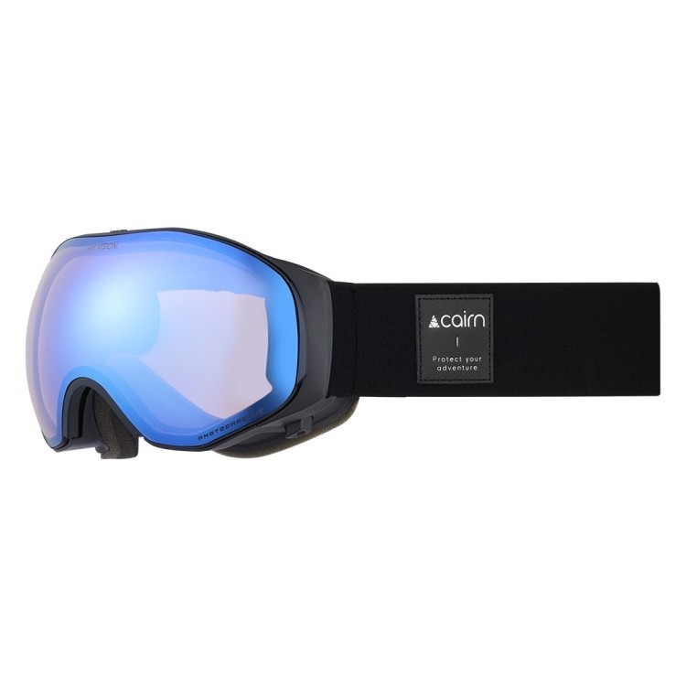 Маска Cairn Air Vision Evolight NXT mat black-blue 0581384-4102