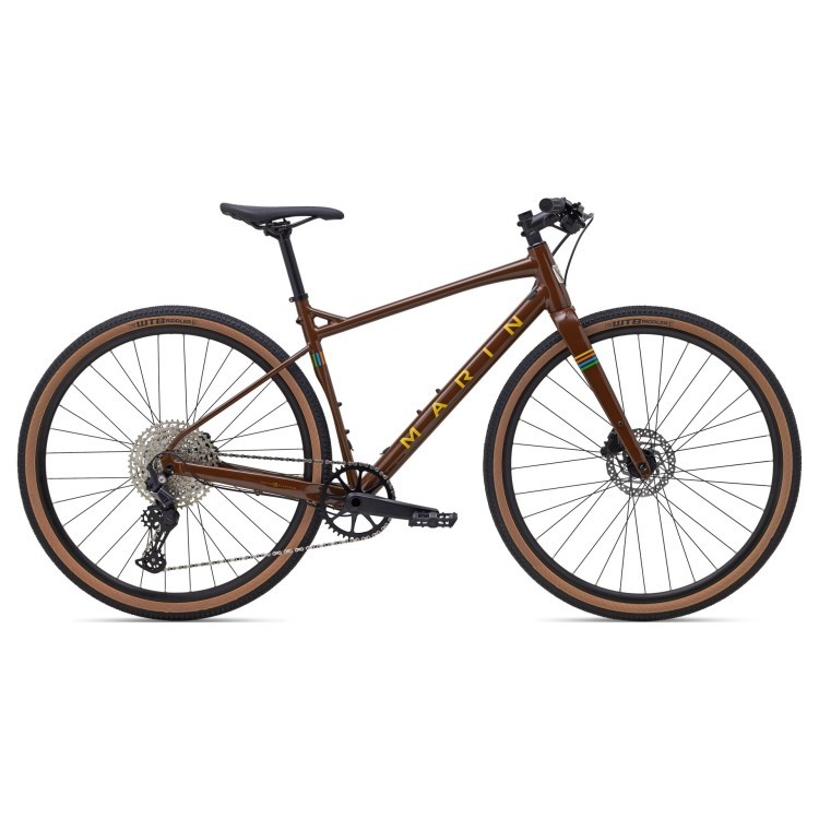 Велосипед 28" Marin DSX 2 рама - S 2023 Brown/Yellow SKD-44-35