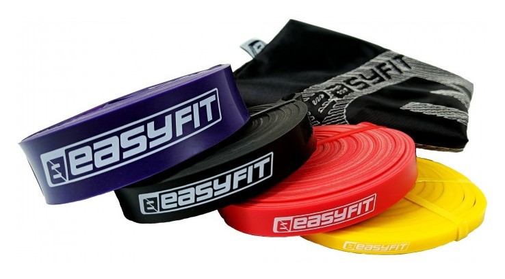 Резиновые петли EasyFit: набор 1-45 кг (4 шт) EFIT_EF-1454s