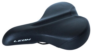 Седло без замка 262*195 мм K.San YBT-7803 черный logo LEON