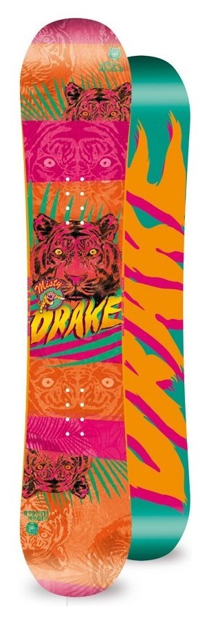 Сноуборд Drake MISTY 146 Orange/pink/turquoise (76241013) RCH_20265
