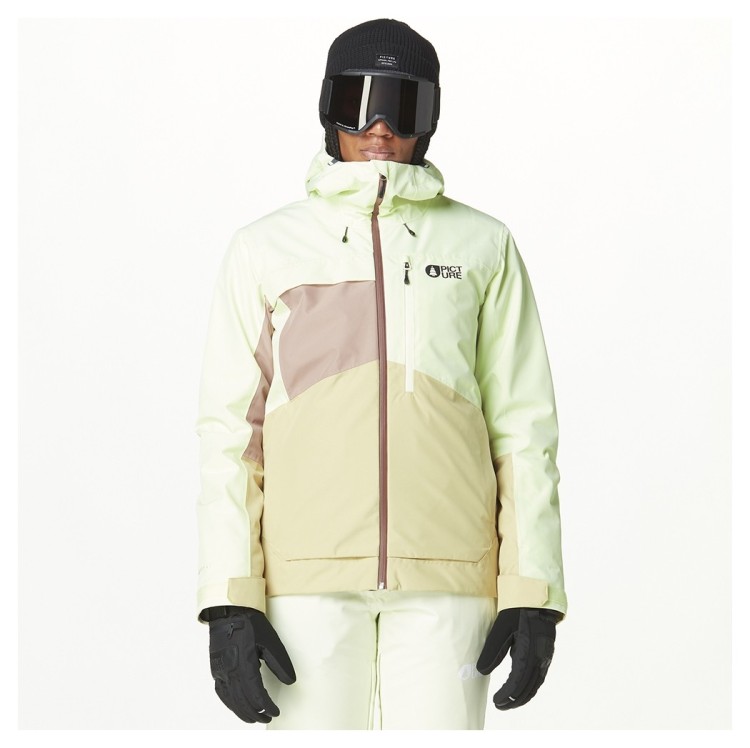 Picture Organic куртка лыжная Seen W 2025 lime cream-hemp-roebuck XS WVT0369D-XS