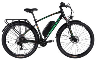 Велосипед з електроприводом 29" AL Formula eCURSOR MAN DD CS рама-19" 48B 13А*г 500Вт чорно-зелений 2026