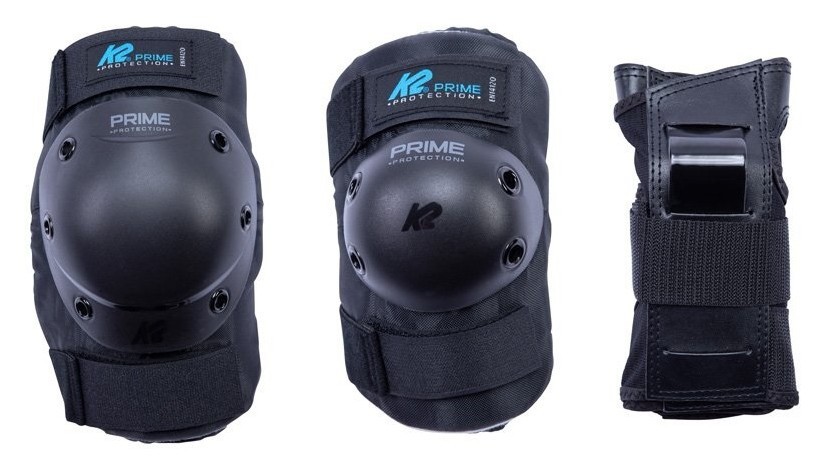 Захисний комплект для роликових коньків K2 PRIME W PAD SET L Black (30E1414.1.1) RCH_18949