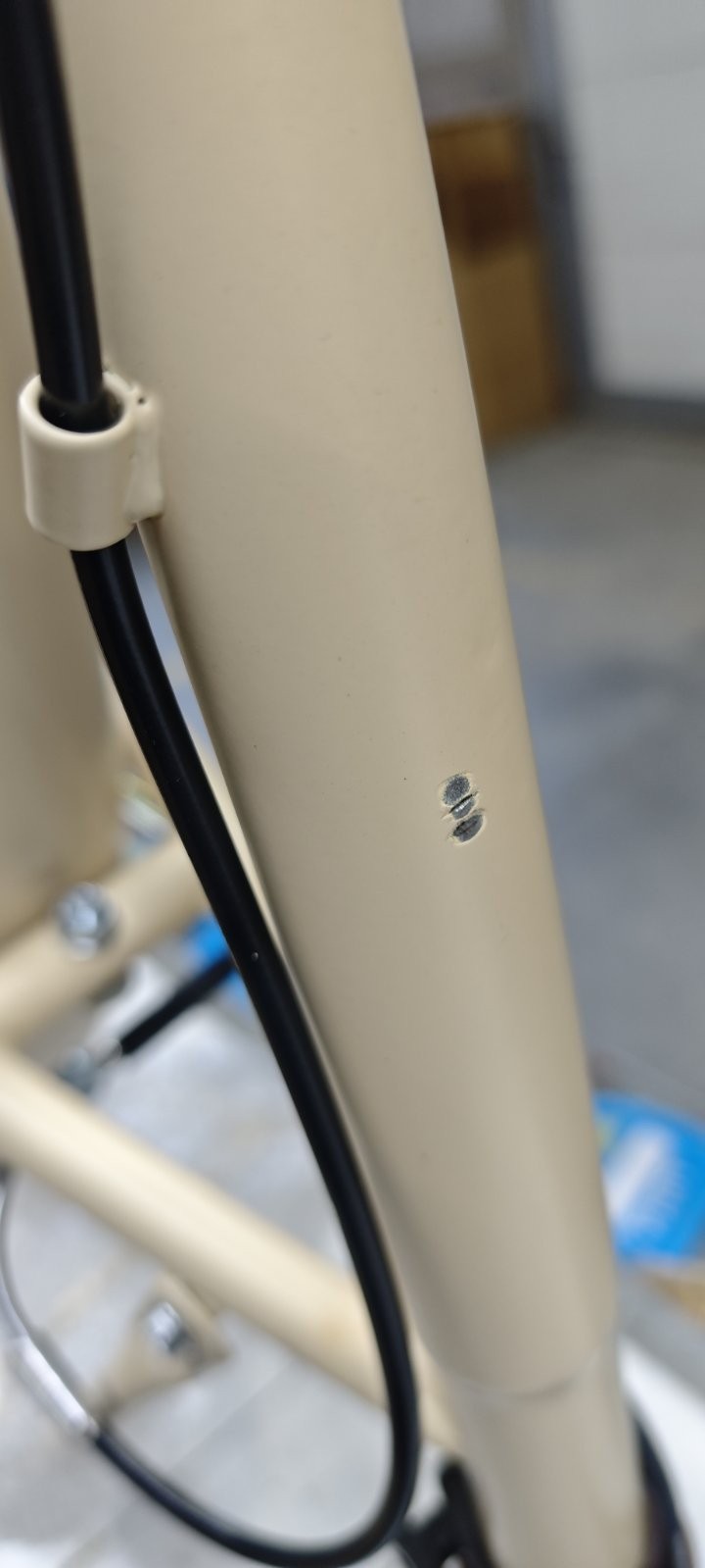 Велосипед уцененный ST 28" DAVI DAVI Vbr FR рама-19" кремовый с коричневой покрышкой 2026 STK-D-28-661