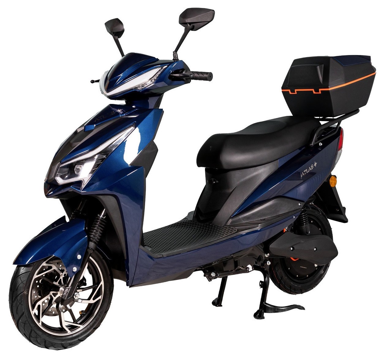 Электроскутер ATLAS Spider 2 Box 2000W Lithium Cyan Blue TOK_4029