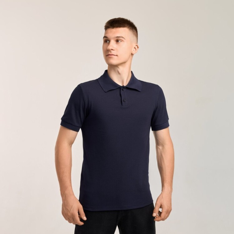 Наві чоловіче класичне поло на ґудзиках Pobedov. Футболка поло Pobedov Royal POB_00000009046