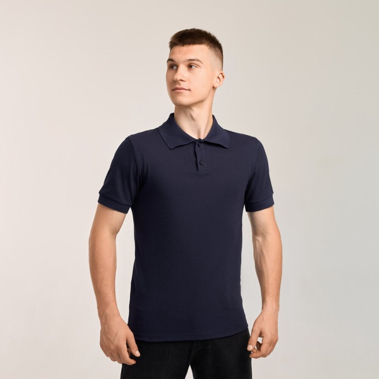 Наві чоловіче класичне поло на ґудзиках Pobedov. Футболка поло Pobedov Royal POB_00000009049